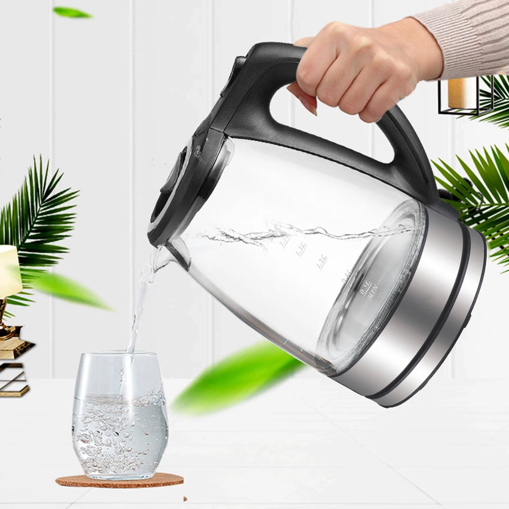 Electric Kettle 1.7L Glass with Auto Shut-Off N8704