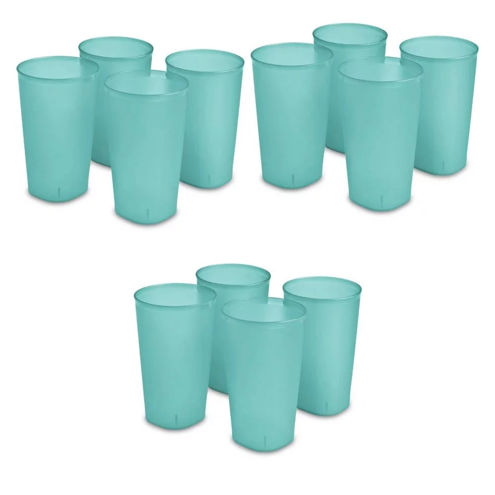 Set of 4 Plastic Tumblers 20 Ounce G12834