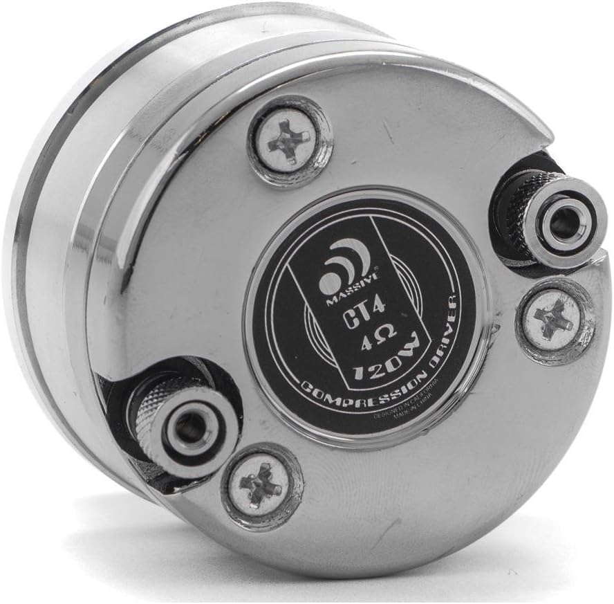 Car Audio Tweeter, 57mm, 140 Watt, Titanium Diaphragm, Aluminum Phase Plug N3618