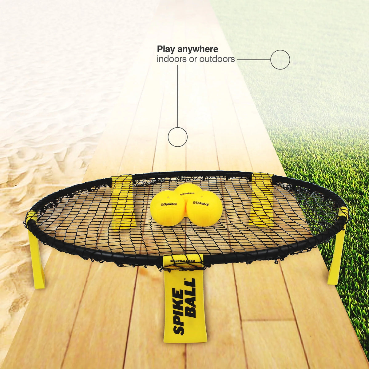 Portable Foldable 3 Ball Kit with Adjustable Net P211950