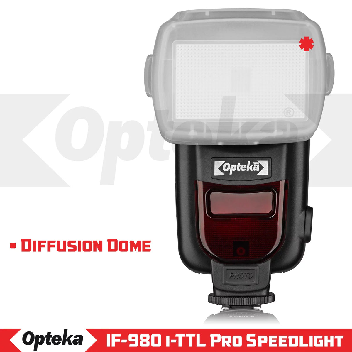 Auto-Focus Speedlight Flash with LCD Display V3591