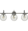 Antique Nickel Steel Bath Lighting H96633
