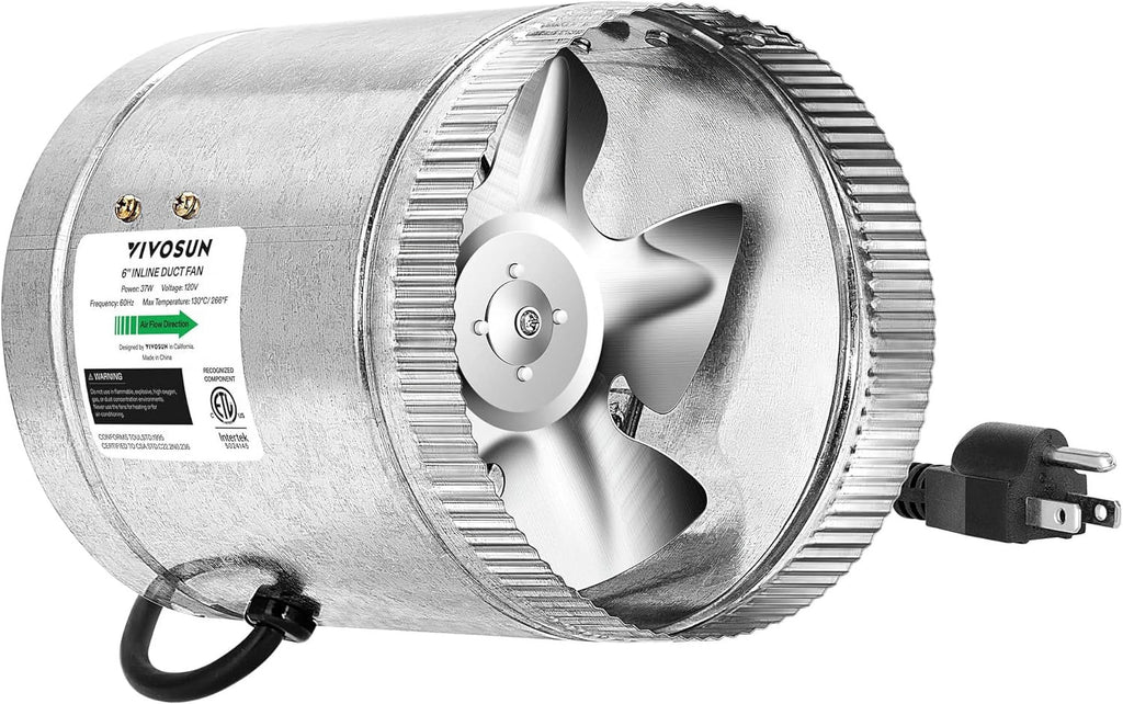 6 Inch Inline Duct Fan 240 CFM A575
