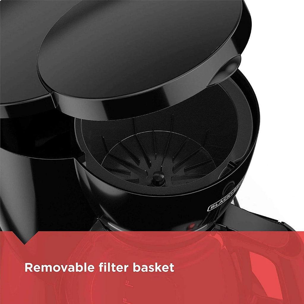12-Cup Glass Carafe Coffee Maker B8710