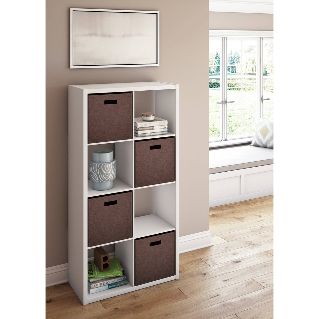 Brown Cube Bookcase E701