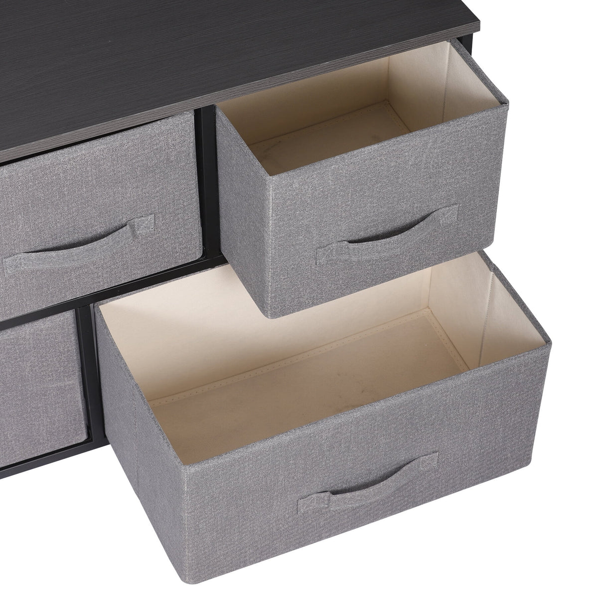 5 Drawers Fabric Dresser Storage Tower A90658