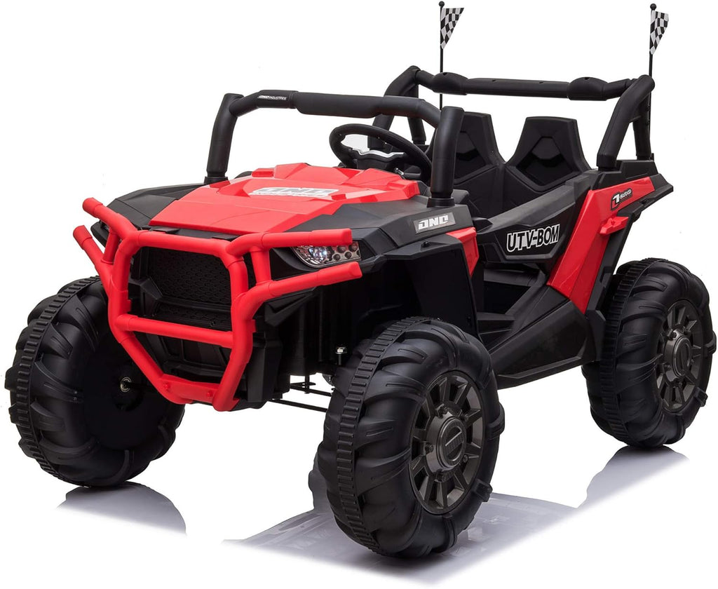 Rose Red Electric Ride-On Car SUV with Remote Control B5507