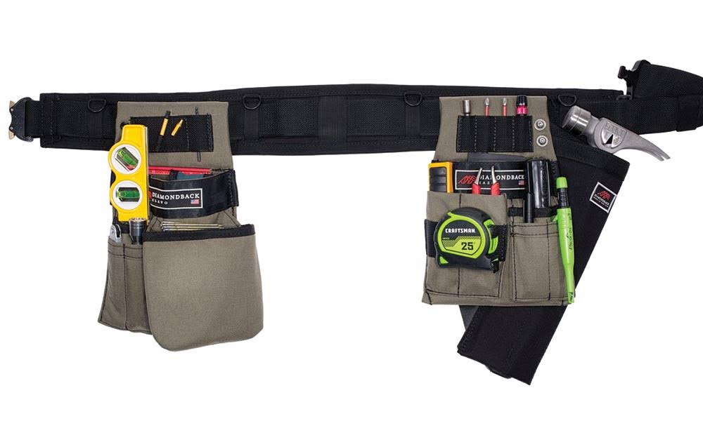 Black Carpenter Tool Belt C2440