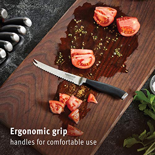 20-Piece Black Knife Block Set B322078