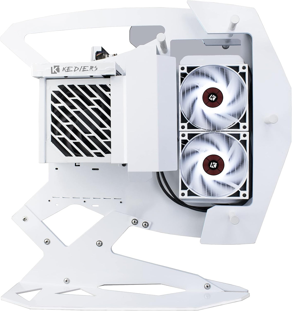 White ATX Mid Tower Gaming Case N170833