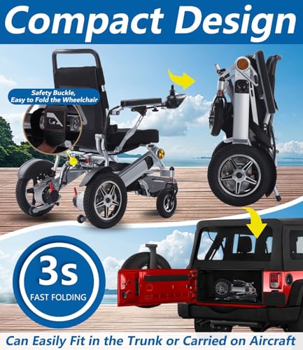 Foldable Reclining Electric Wheelchair G201643