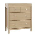 White 3 Drawer Changing Dresser W80052