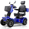 4 Wheel 500lbs Capacity Electric Powered Mobility Scooter with Adjustable Seat and Rear Basket N944330
