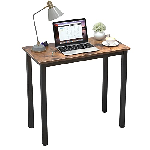 Black Metal Frame Small Computer Desk T9353