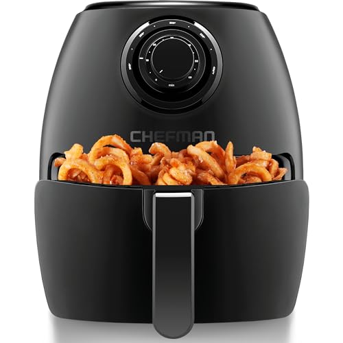 Black 10L Digital Air Fryer with Rotisserie Y593