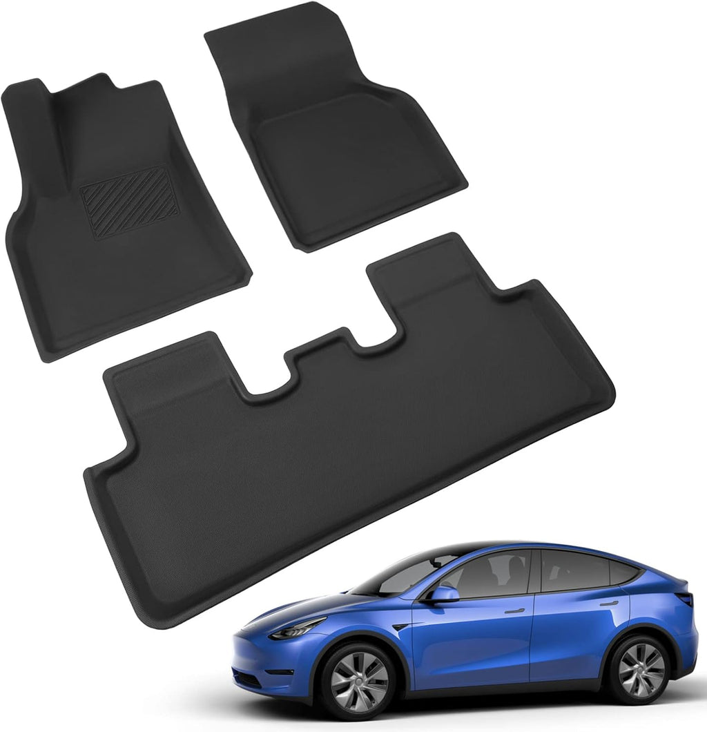 TPR Trunk Mat for Tesla Model Y 5-Seat (Set of 6) M3685
