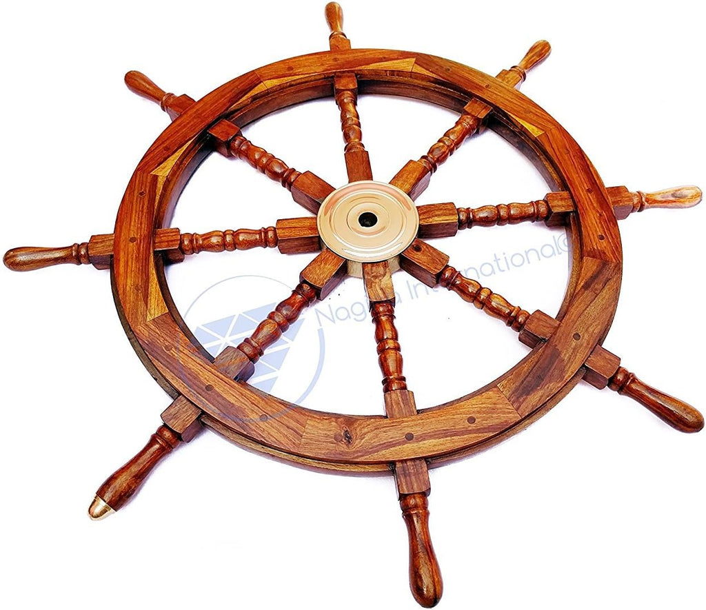 Wooden Ship Wheel (36 Inches) V1272