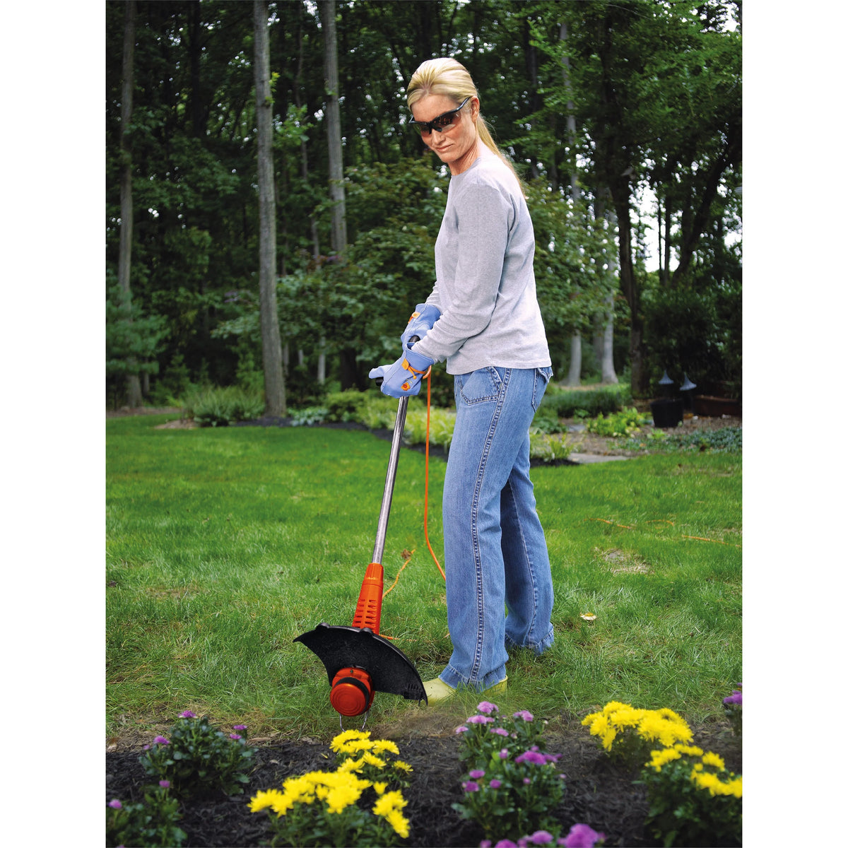 4.4 Amp 13-Inch 2-N-1 Electric String Trimmer / Edger H1494