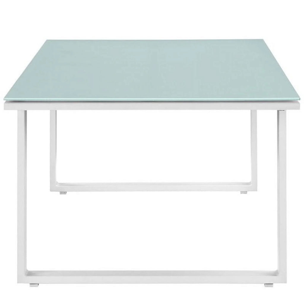 White Outdoor Coffee Table E619
