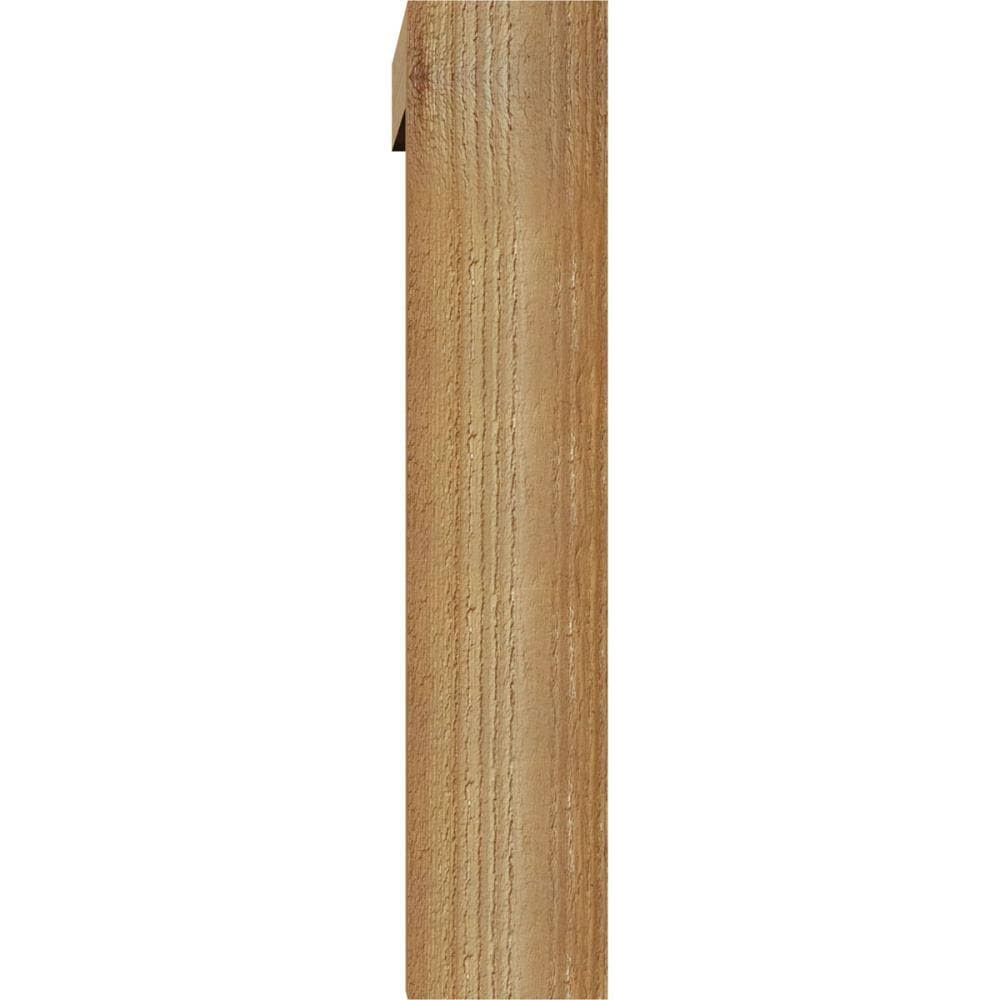 Rough Sawn Bracket with Offset Brace, Western Red Cedar H730
