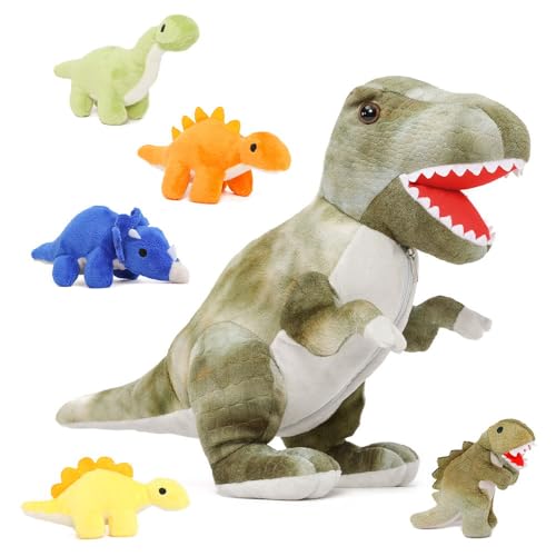 23" 5-in-1 Shark Stuffed Animal Plush Set D79279