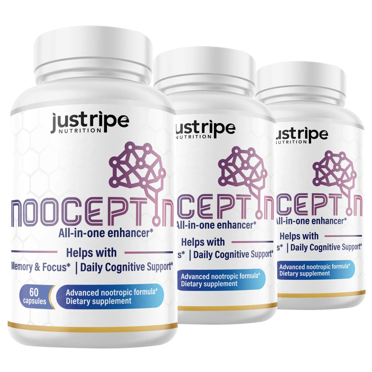 3 Pack Cognitive Enhancer Capsules G3203