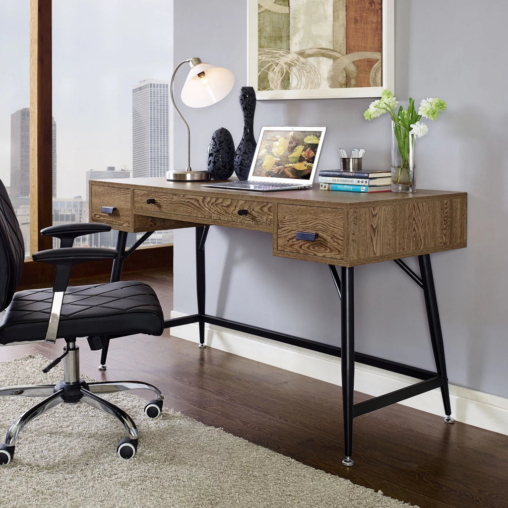 Walnut Office Desk Q820