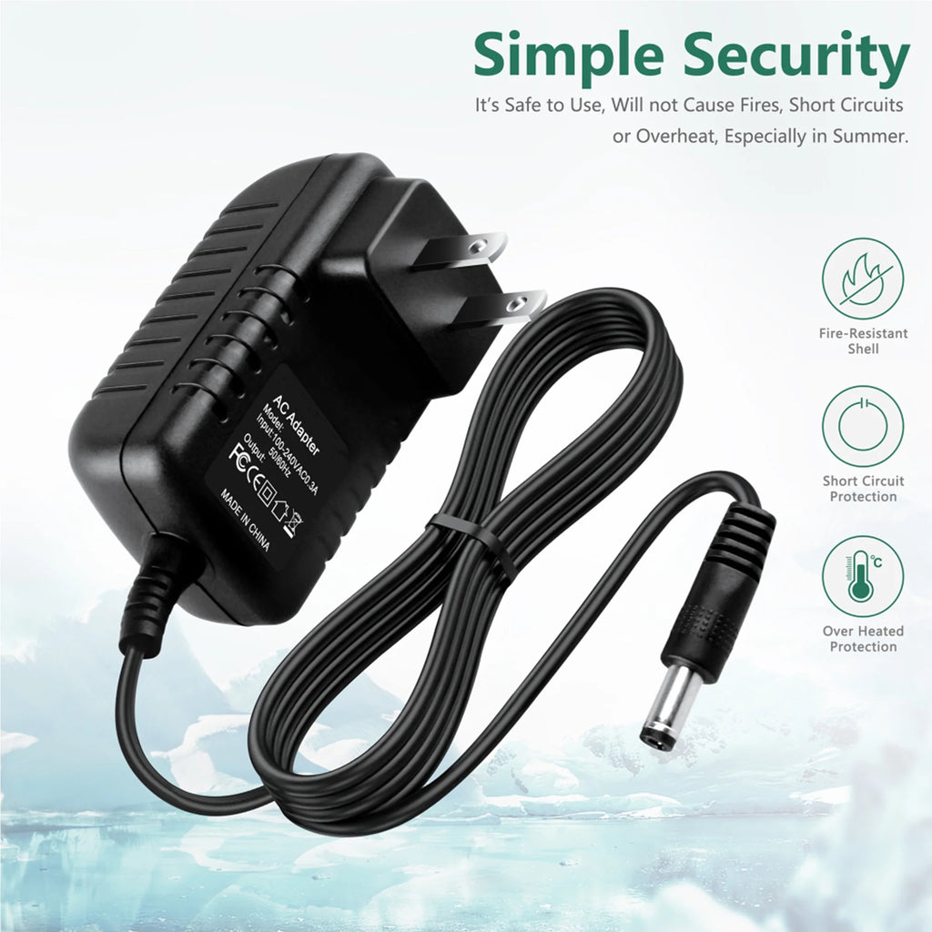 AC to DC Adapter Replacement for Polk Audio Omni P1 Black A283