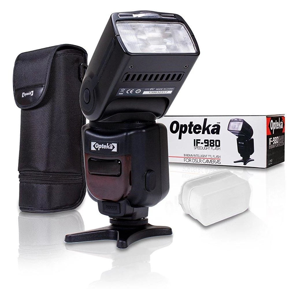Auto-Focus Speedlight Flash with LCD Display V3591