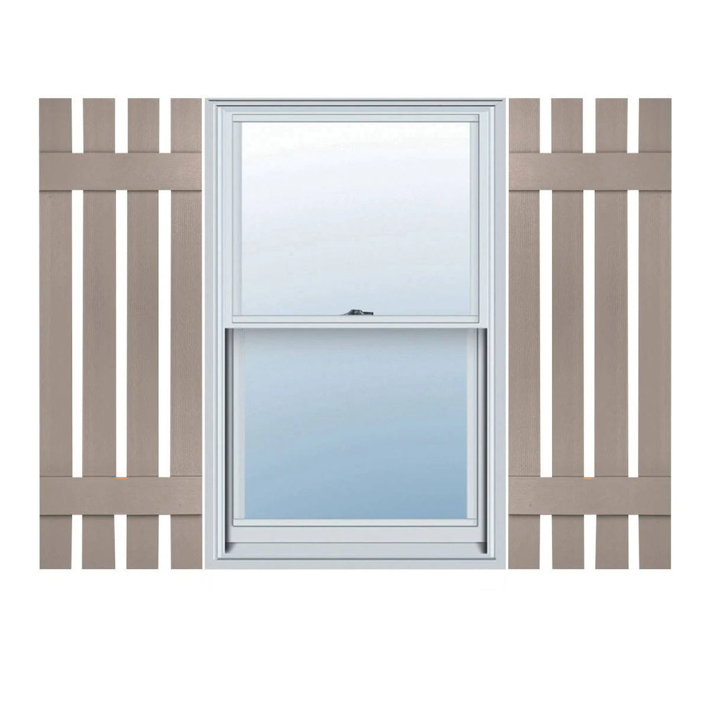 Board-n-Batten Shutters with Shutter-Loks, Per Pair C3851