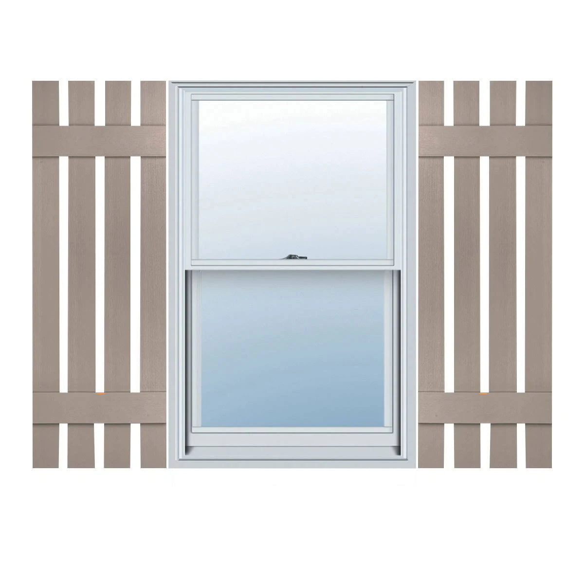 Board-n-Batten Shutters with Shutter-Loks, Per Pair C3851