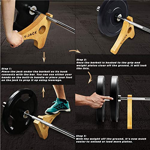 Deadlift Jack Barbell Stand D8020