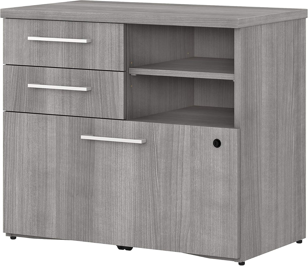 30W Piler Filer Cabinet in Storm Gray J70147