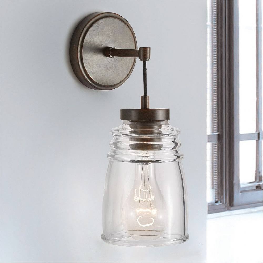 Nordic Grey 1 Light Sconce U19535