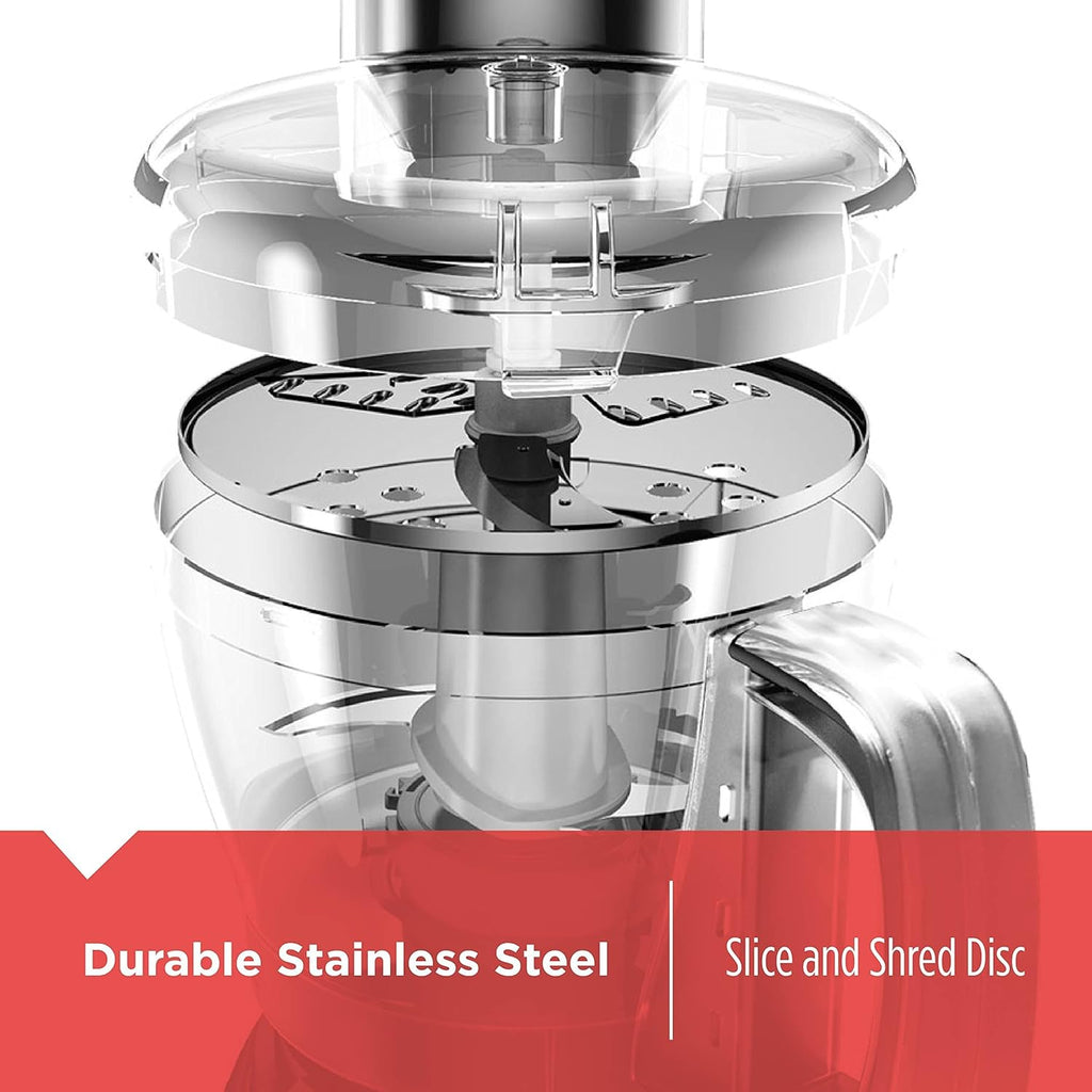 8-Cup Food Processor with Stainless Steel Blade, Black G870