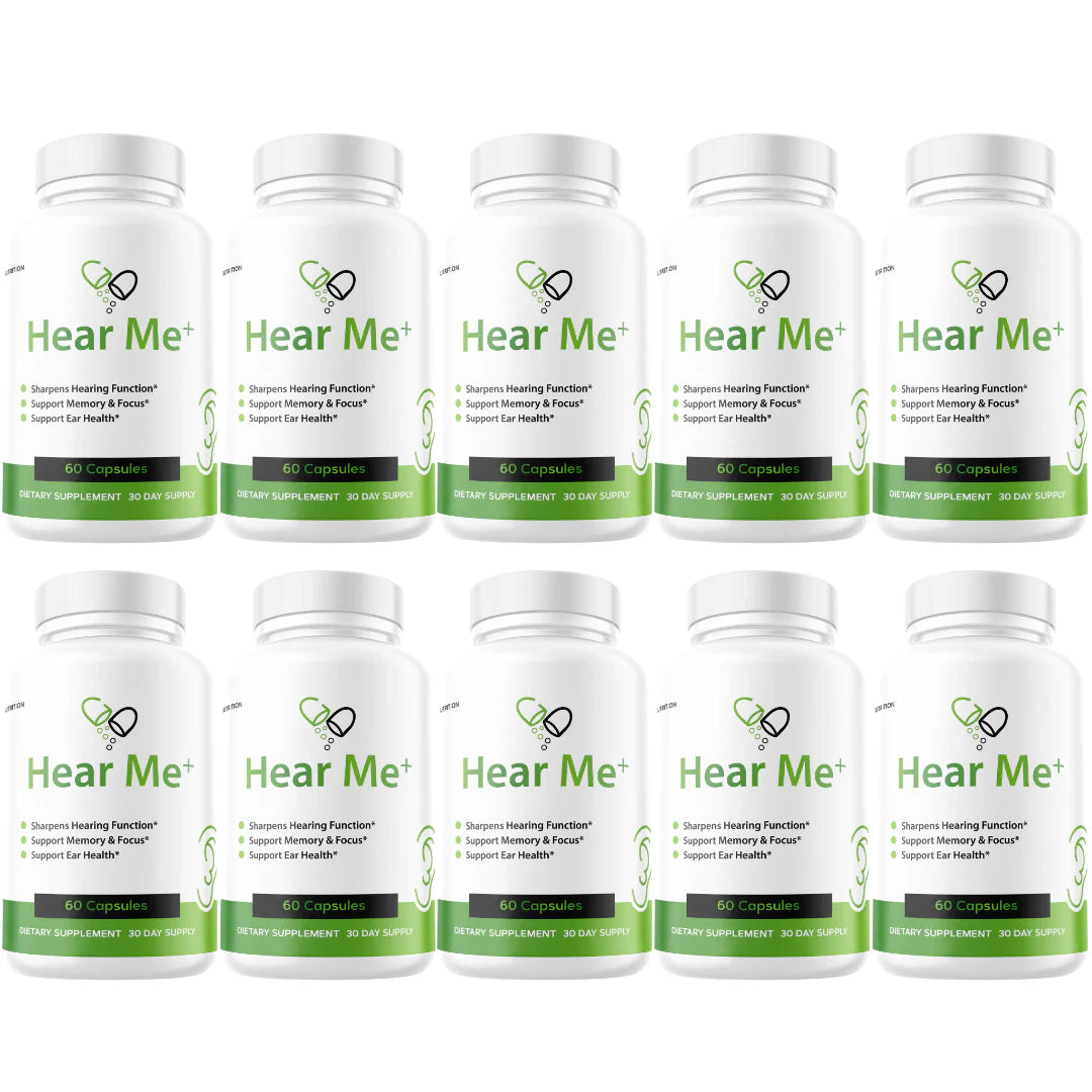 Hearing Relief Tinnitus Support Ear Health 10 Bottles O589