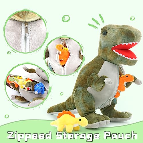 23" 5-in-1 Shark Stuffed Animal Plush Set D79279