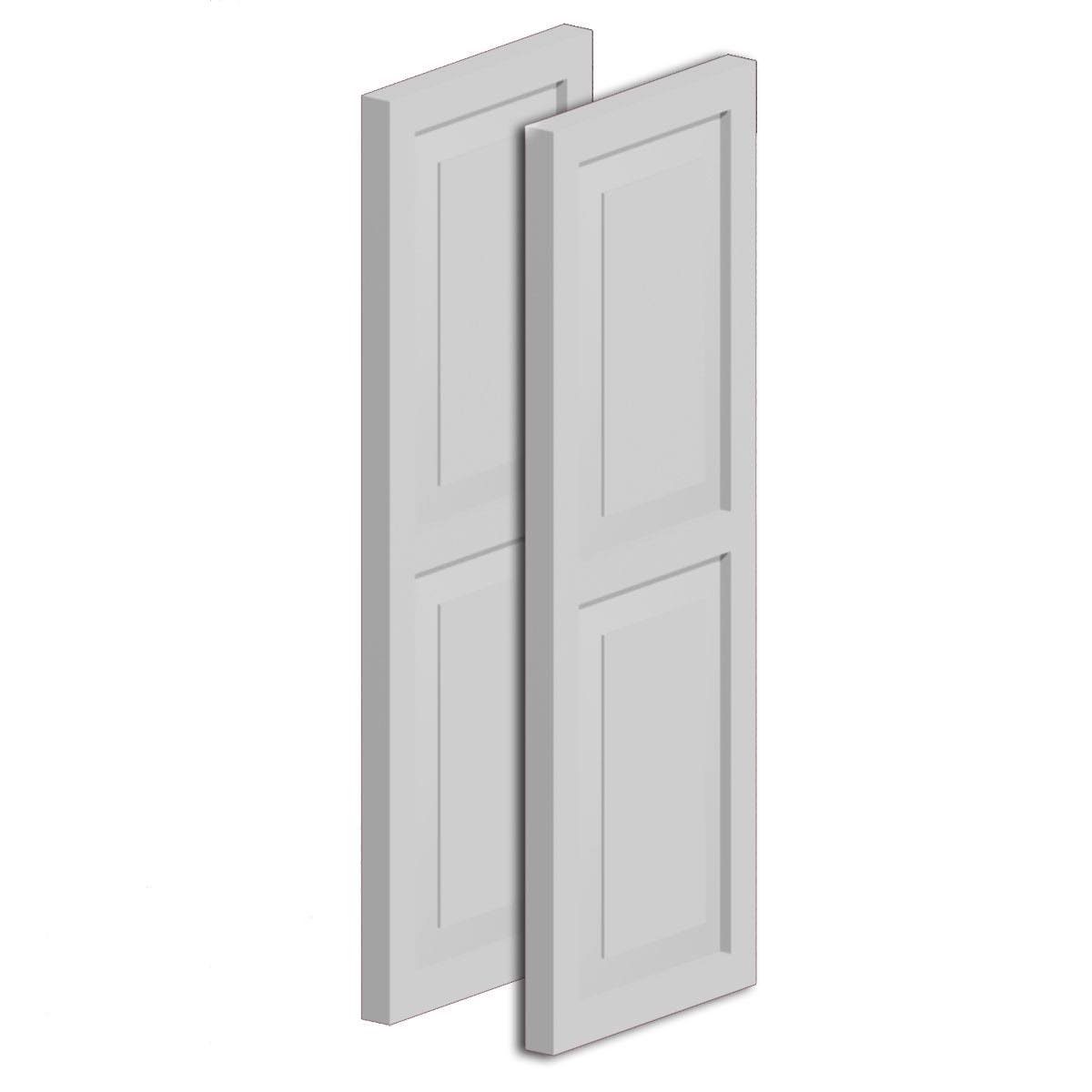 Raised Panel Shutter, Urethane (Per Pair) E7435