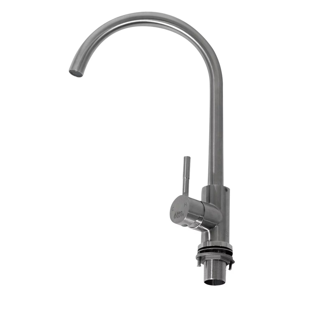 Stainless Steel Outdoor Single Handle Gooseneck Hot/Cold Faucet K836