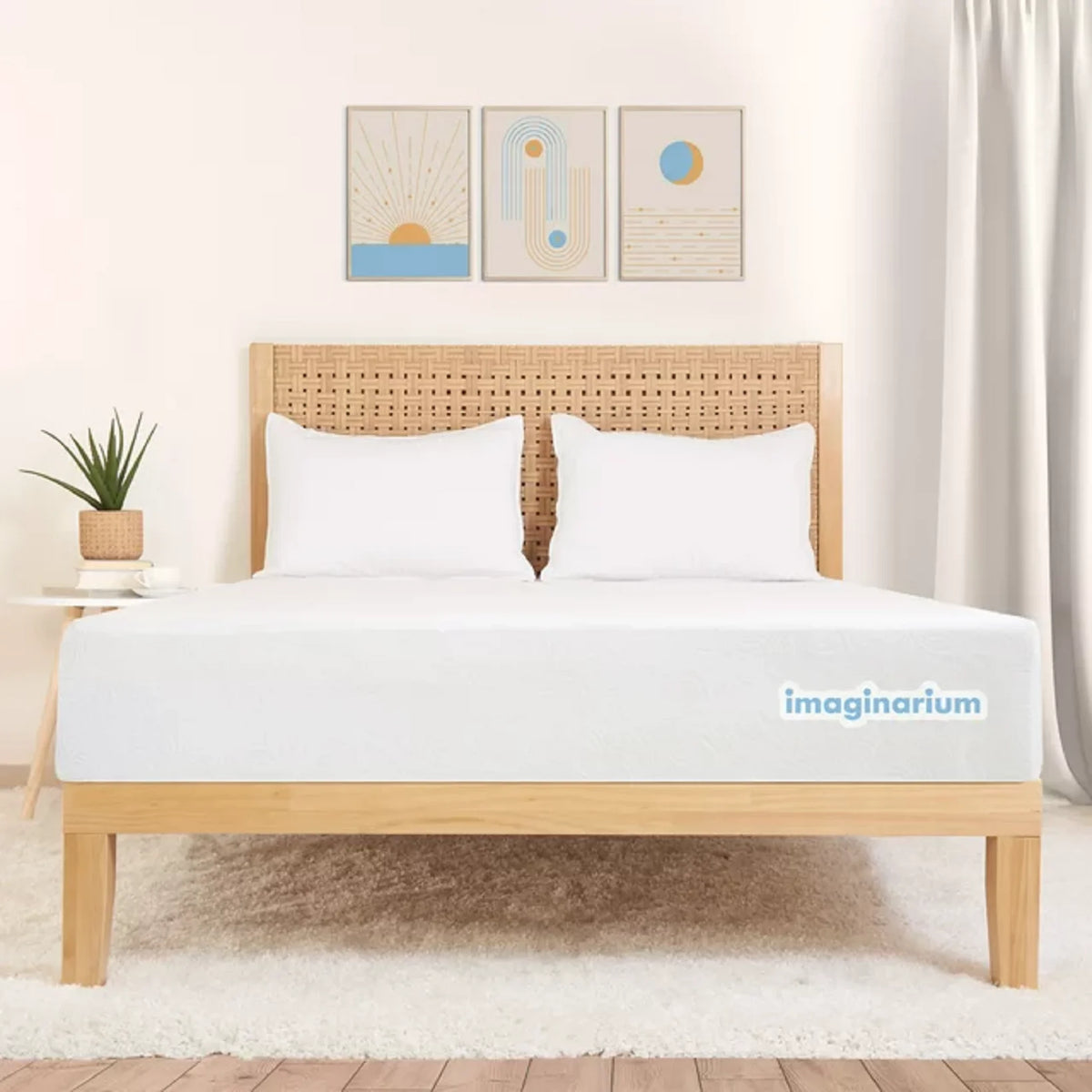 10 Hybrid Memory Foam and Coils Mattress with Antimicrobial Cover, Twin X751