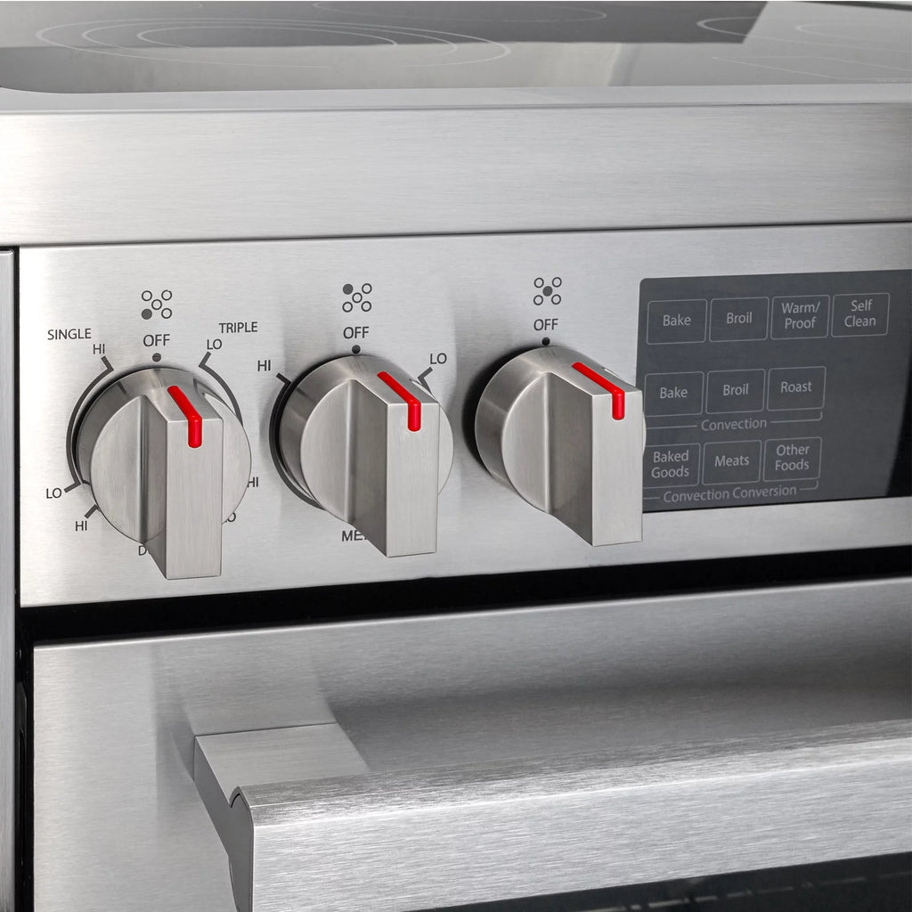 Stainless Steel Electric Range with Convection Oven A80926