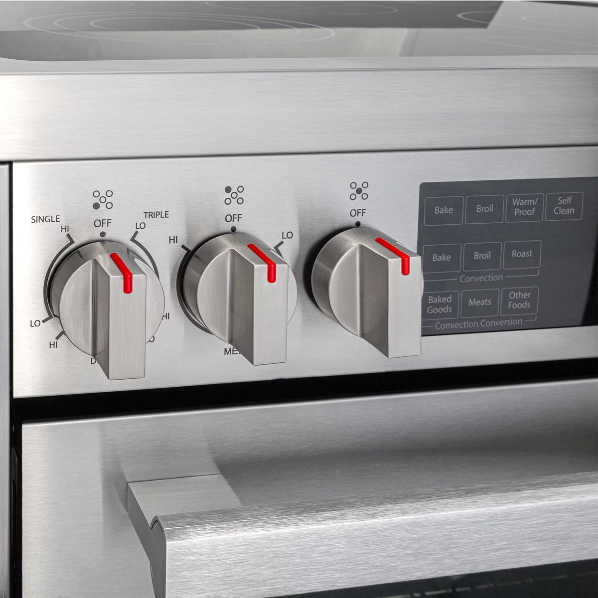 Stainless Steel Electric Range with Convection Oven A80926
