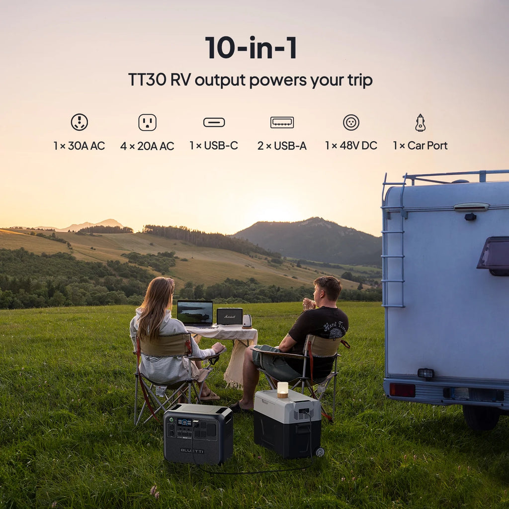 2048Wh 2400W Portable Generator Y91942