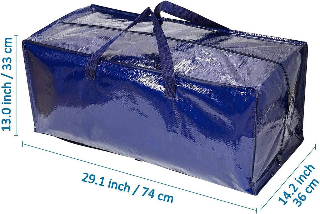 12 Pack Heavy-Duty Moving Bag with Backpack Straps and Label Pocket H788848