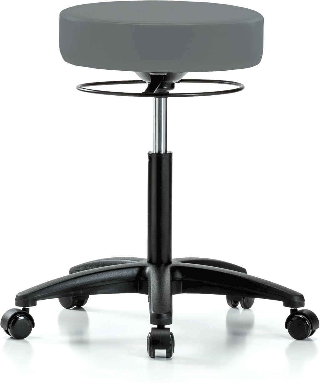 Rolling Height Adjustable Salon & Spa Stool N78679