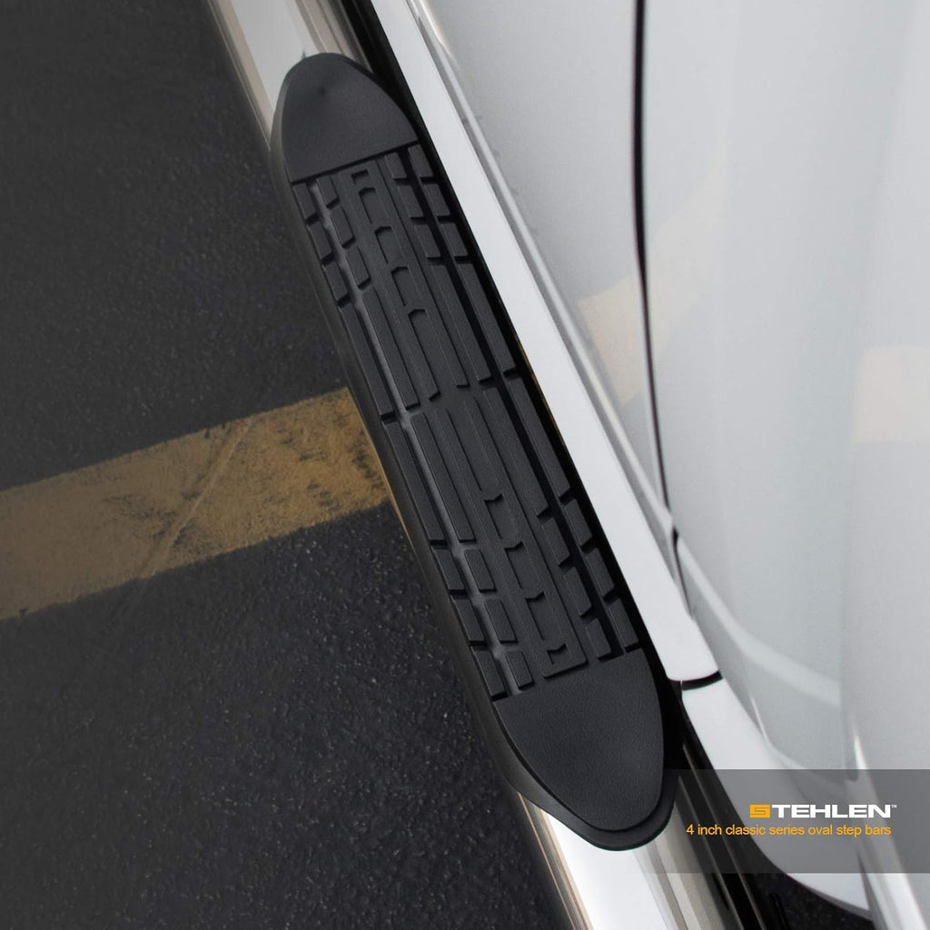 Stainless Steel 4 Oval Side Step Nerf Bars K712