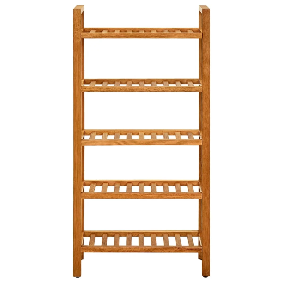 5-Tier Wooden Shoe Rack with Storage Shelves S58817