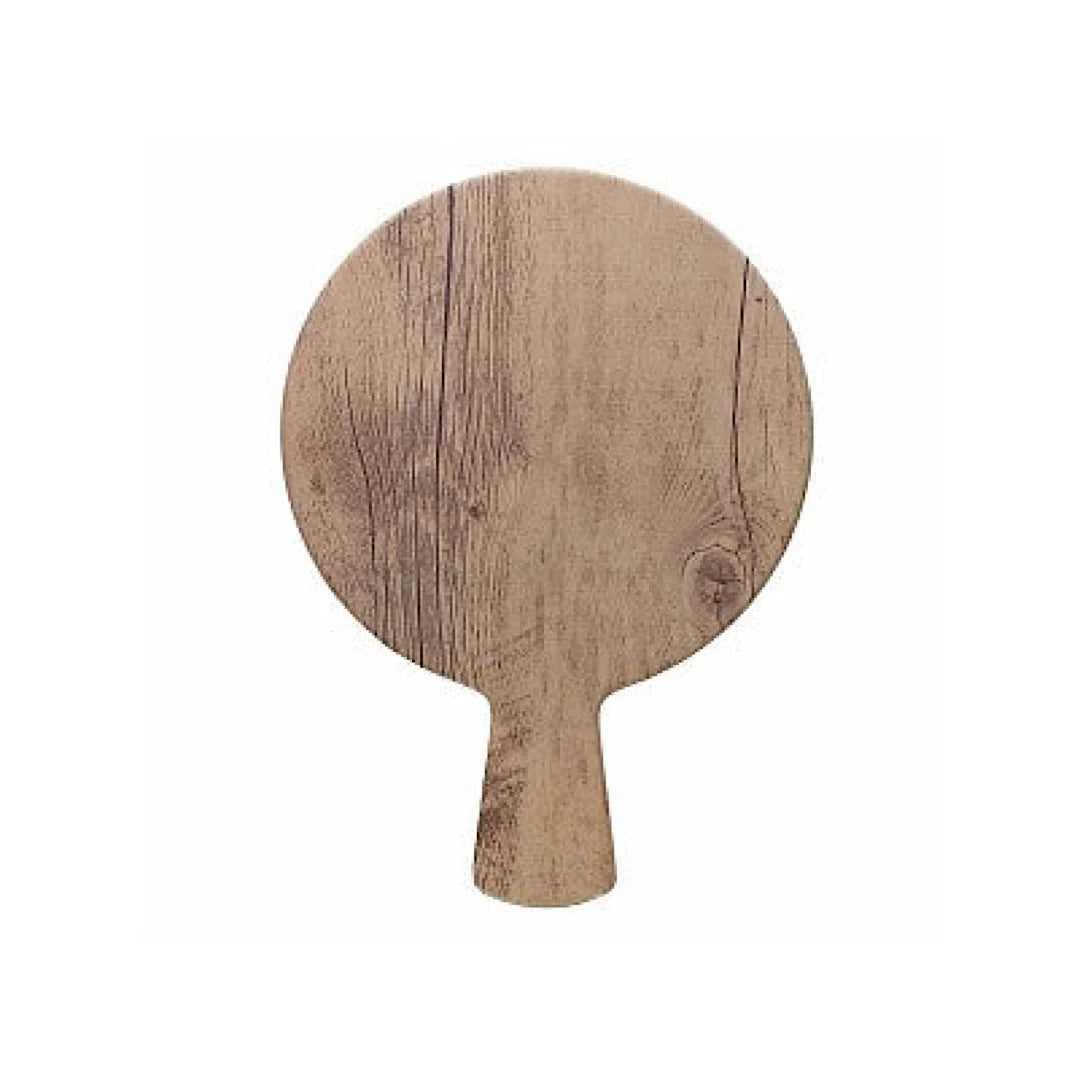 Round Cutting Board 28cm Wooden Z974119