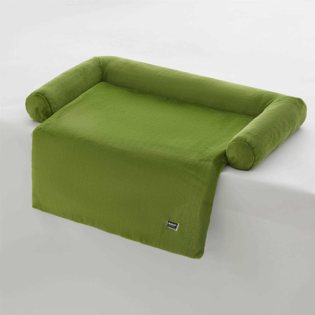 Faux Fur Dog Sofa Cover Bed S5147
