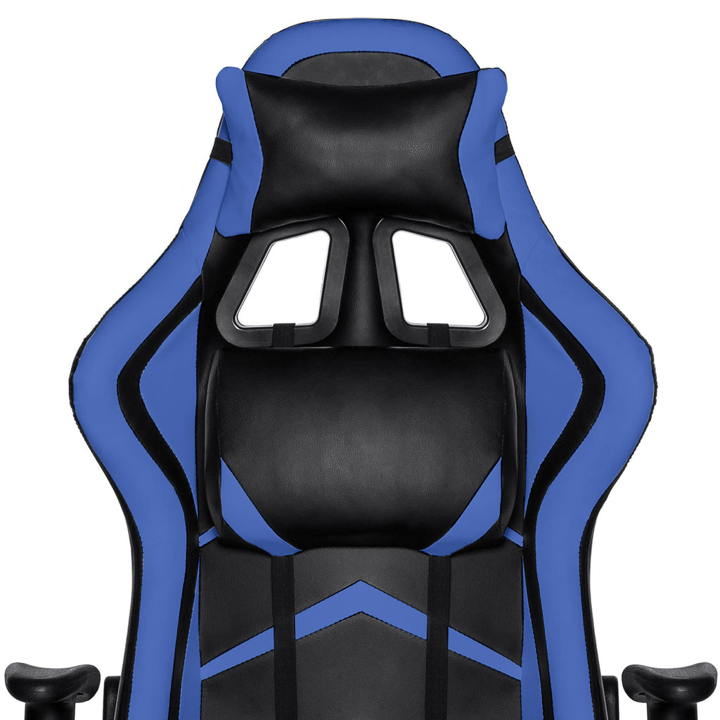 Blue Ergonomic Swivel Reclining Office Gaming Chair N880047
